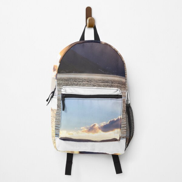 Item preview, Sunset over mountains and sea Bay of Kotor Montenegro summer season designed and sold by goceris.