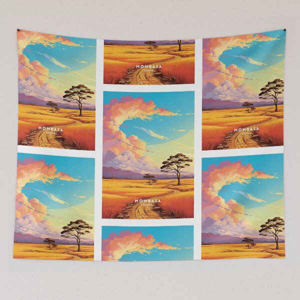 Item preview, Mombasa Kenya Coastal Heritage designed and sold by NeuralVibe.