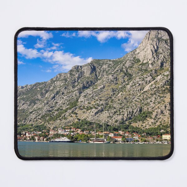 Item preview, Port and old town Kotor cityscape Montenegro summer season designed and sold by goceris.