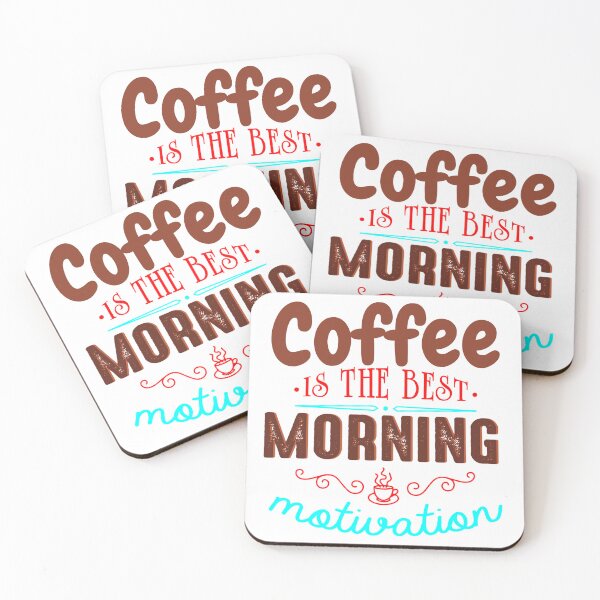 Item preview, COFFEE HELPS MY MORNING MOTIVATION designed and sold by Terrence Webster.