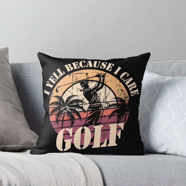 Item preview, Golf Enthusiasts Unite: 'I Yell Because I Care' Vintage Golf designed and sold by BNCH44.