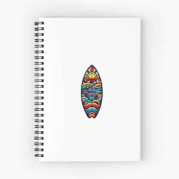 Item preview, Colorful surfboard designed and sold by ModederZukunft.