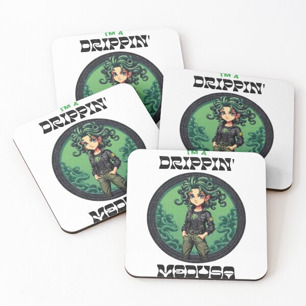 Item preview, Anime Medusa in Circle Design designed and sold by EmeraldCauldren.