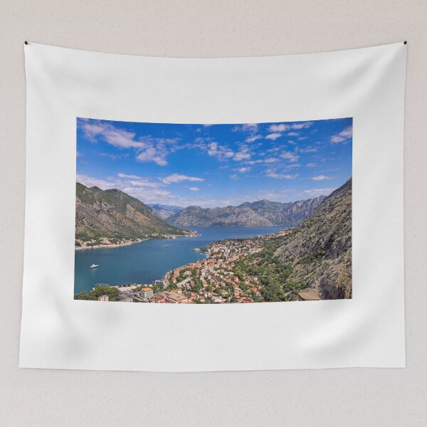 Item preview, Aerial view Kotor and Boka bay,Montenegro designed and sold by goceris.