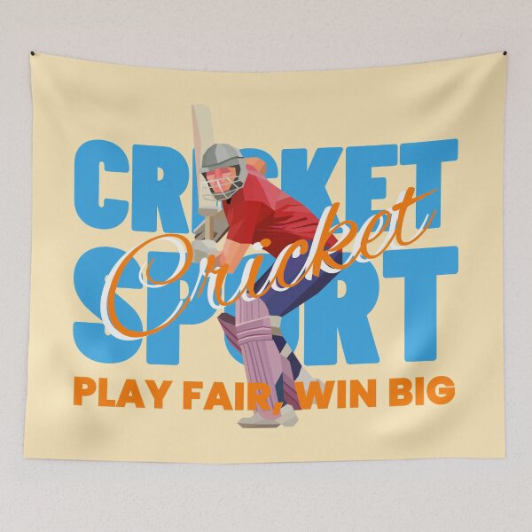 Item preview, Cricket | Play Fair, Win Big designed and sold by DJ-Portable.