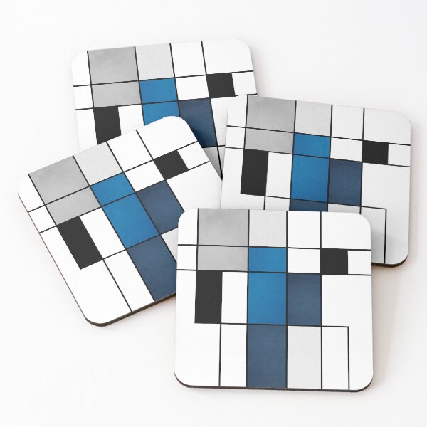Item preview, Minimalist Geometric Abstract Design 463 designed and sold by Szafranscy Art Studio.
