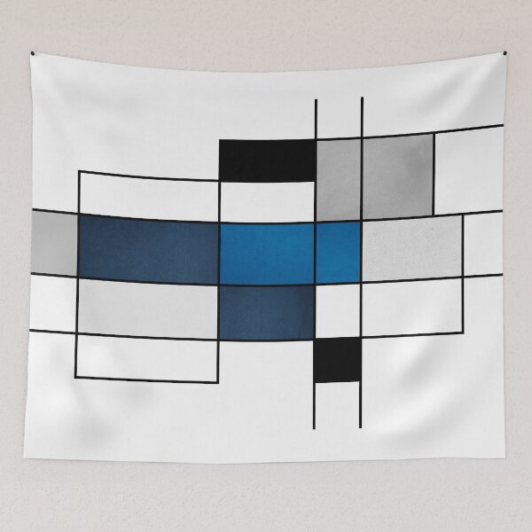 Item preview, Minimalist Geometric Abstract Design 463 designed and sold by Szafranscy Art Studio.