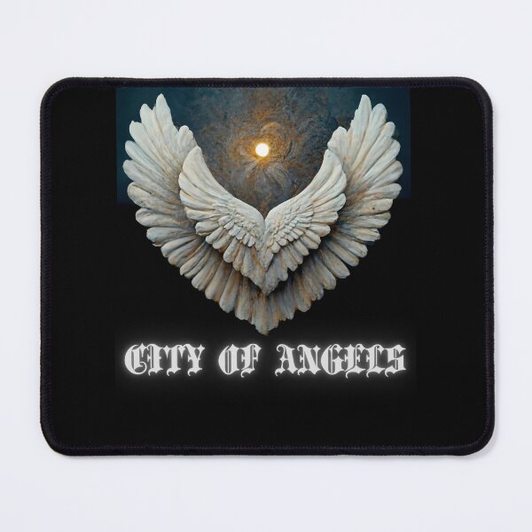 Item preview, City LA Los Angeles angels wings romantic cute gothic style happy gifts designed and sold by thankful-loco.