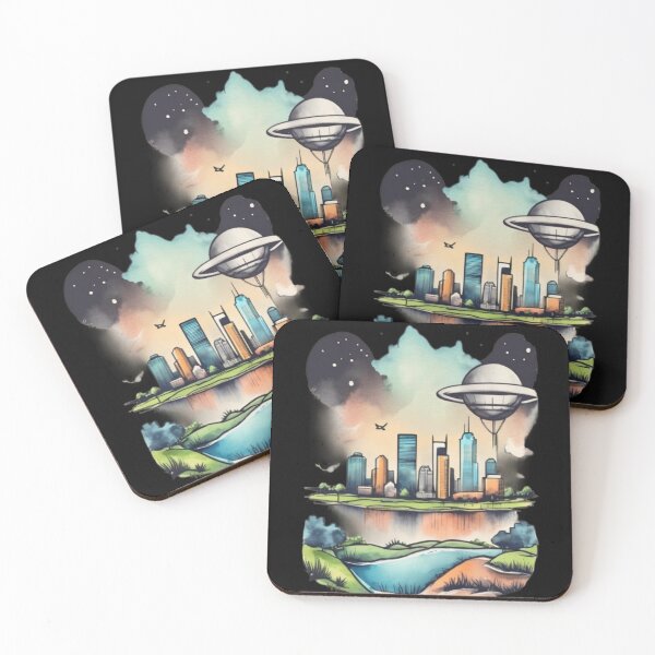 Item preview, houston watercolor designed and sold by EuropeanPrints.