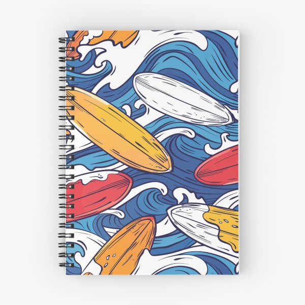 Item preview, Surf Boards an Waves  designed and sold by NicolasGlowArt.