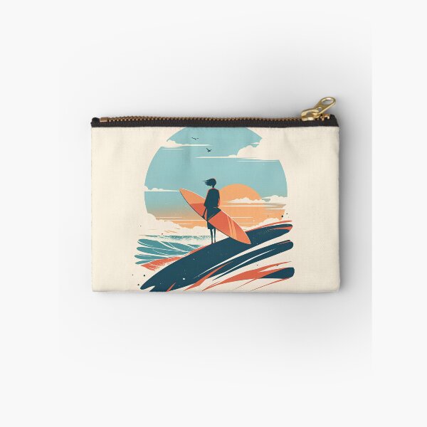 Item preview, Surfer waiting to surf designed and sold by Windy-market.
