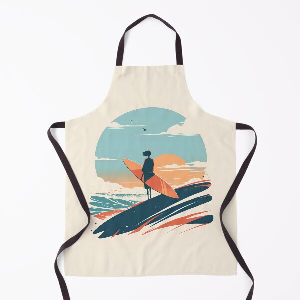 Item preview, Surfer waiting to surf designed and sold by Windy-market.