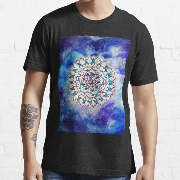 “Mandala Drawing, Mandala Art, Trippy Art” T-shirt for Sale by