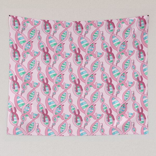 Item preview, Pink DNA Pattern - Genetics designed and sold by BundaBear.