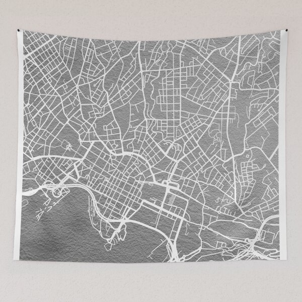 Item preview, Silver Oslo map designed and sold by dairinne.