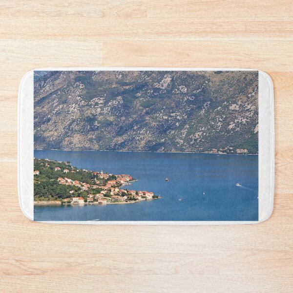 Item preview, Landscape of the the historic town of Prcanj on the shore of Bay of Kotor, Montenegro designed and sold by goceris.