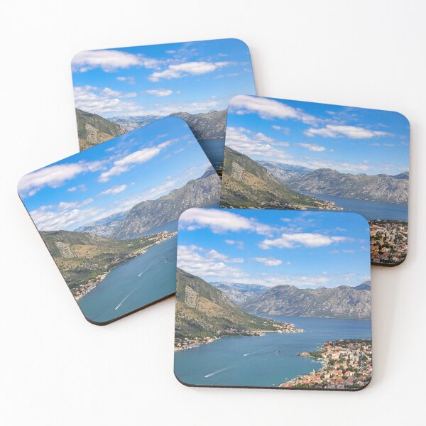 Item preview, Kotor Bay. Aerial view at bay Kotor, Montenegro summertime designed and sold by goceris.