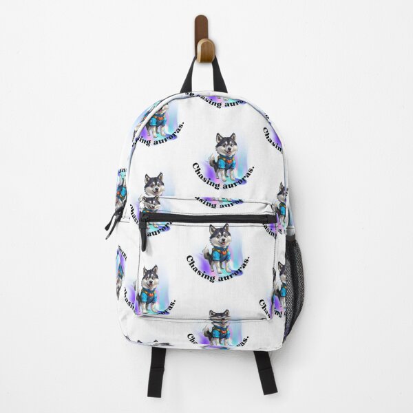 Item preview, Adventurous Husky: Chasing Auroras designed and sold by ArchVibe.