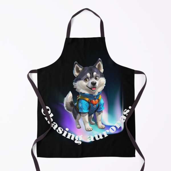 Item preview, Adventurous Husky: Chasing Auroras designed and sold by ArchVibe.