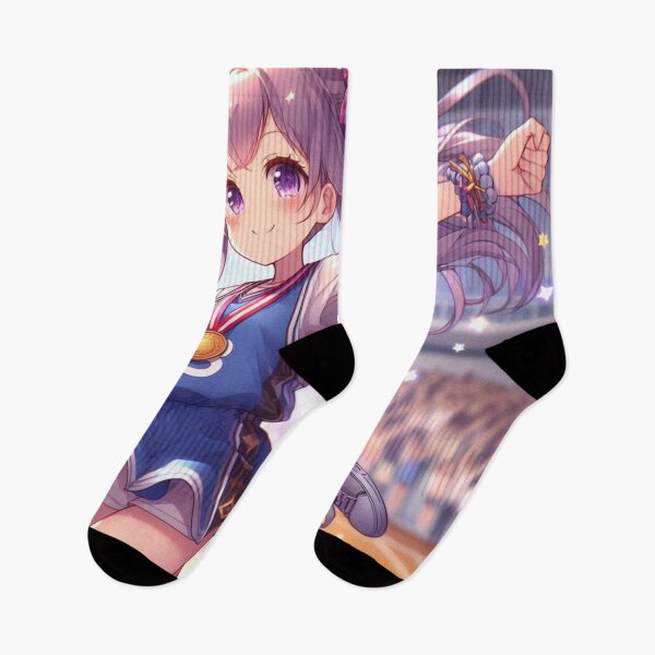 Item preview, Cute Cool Anime girl playing basketball, Pretty girl dribbling, Beautiful sports professional female basketballer at tournament jump shooting (SGVisionary) designed and sold by SGVisionary.