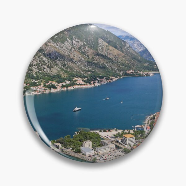 Item preview, Aerial view old Kotor town and Boka bay,Montenegro designed and sold by goceris.