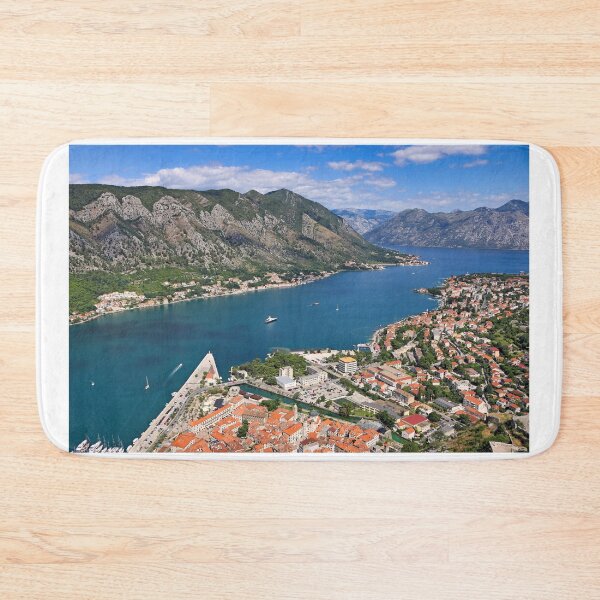 Item preview, Aerial view old Kotor town and Boka bay,Montenegro designed and sold by goceris.