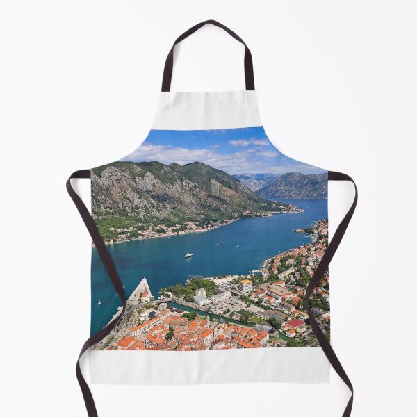 Item preview, Aerial view old Kotor town and Boka bay,Montenegro designed and sold by goceris.