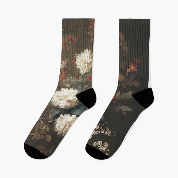 Item preview, Dark Vintage Floral Painting designed and sold by Christian Weiss.