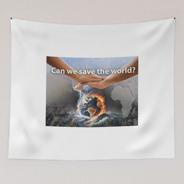 Item preview, Can we save the world. designed and sold by PhotoSticker-YY.