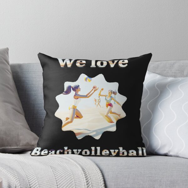 Item preview, we love beach volleyball designed and sold by HerbertFlenner.