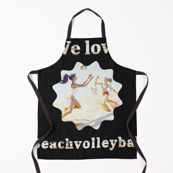 Item preview, we love beach volleyball designed and sold by HerbertFlenner.