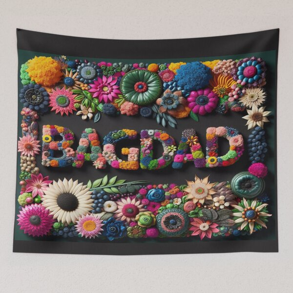 Item preview, Baghdad, Iraq, Middle East, flowers, living colors designed and sold by Redbdon.
