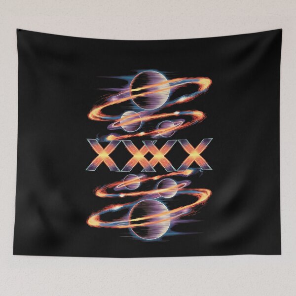 Item preview, xxxxxxxxxx Abstract Neon Planetary Rings designed and sold by Taans-Creation.