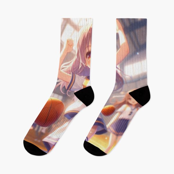 Item preview, Cute Cool Anime girl playing basketball, Pretty girl dribbling, Beautiful sports professional female basketballer at tournament jump shooting (SGVisionary) designed and sold by SGVisionary.