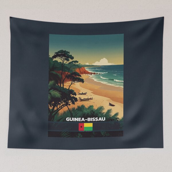 Item preview, Guinea-Bissau Travel  designed and sold by Thistle-TShop.