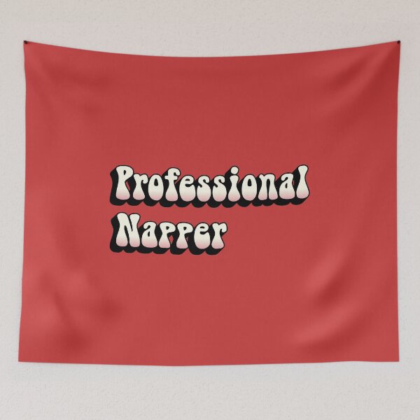 Item preview, Professional Napper vintage typography designed and sold by trepiu.