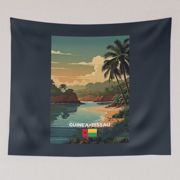 Item preview, Guinea-Bissau Travel  designed and sold by Thistle-TShop.