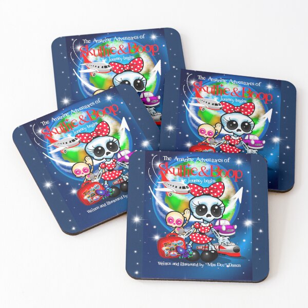 Item preview, Skullie and Boop designed and sold by MetroInk.
