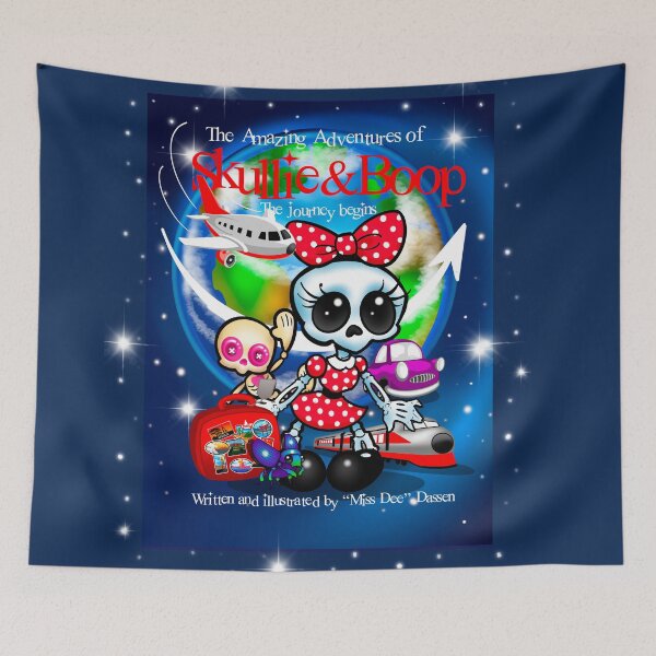 Item preview, Skullie and Boop designed and sold by MetroInk.