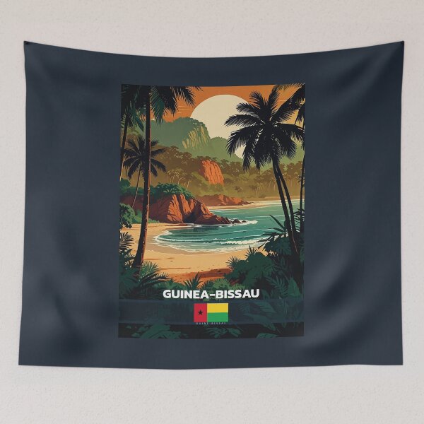 Item preview, Guinea-Bissau Travel  designed and sold by Thistle-TShop.