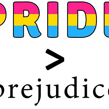 Artwork thumbnail, Pride & Prejudice Pansexual pride flag by AmateurAusten