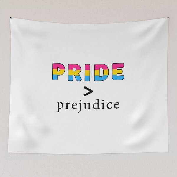 Item preview, Pride & Prejudice Pansexual pride flag designed and sold by AmateurAusten.