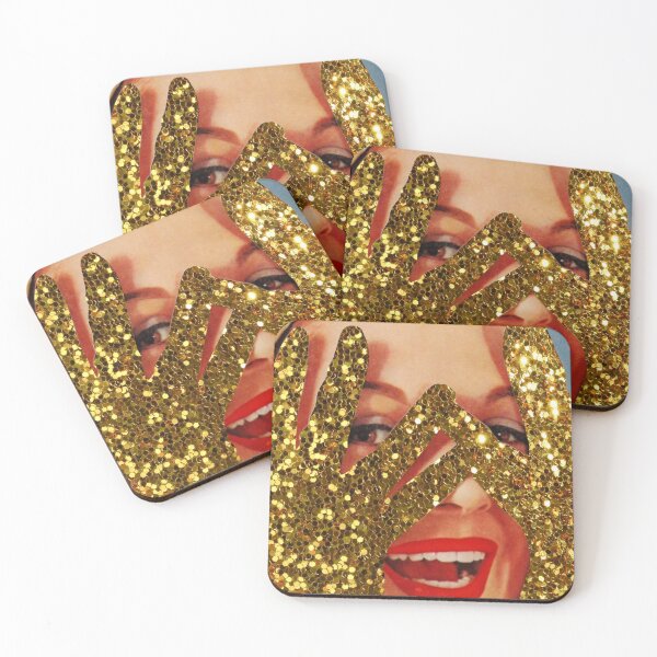 Artikelvorschau, Goldglitter entworfen und verkauft von Kiki Collagist.