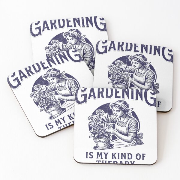 Item preview, Gardening is my Kind of Therapy Urban Gardening designed and sold by VibePrintStudio.