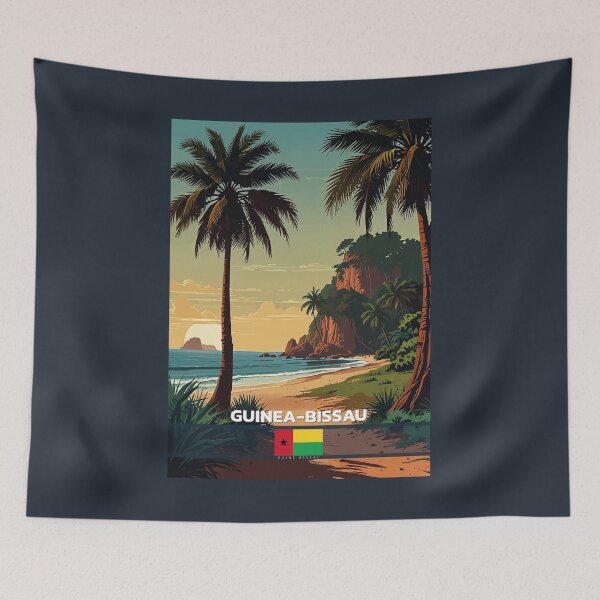 Item preview, Guinea-Bissau Travel  designed and sold by Thistle-TShop.