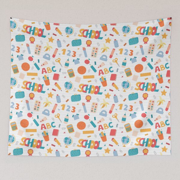 Item preview, School Design Pattern designed and sold by AnnaVioletStore.