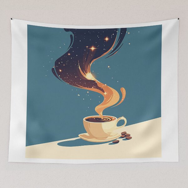 Artikelvorschau, Kaffee Tasse Rauch Universum entworfen und verkauft von Christian Weiss.