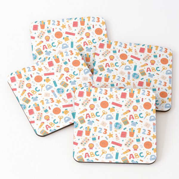 Item preview, Funny School Characters Pattern designed and sold by AnnaVioletStore.
