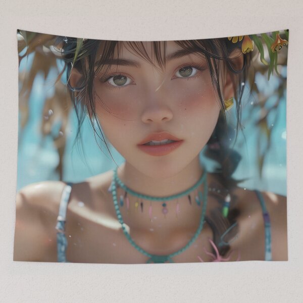 Item preview, Enchanting Gaze at the Shore designed and sold by palmyst.