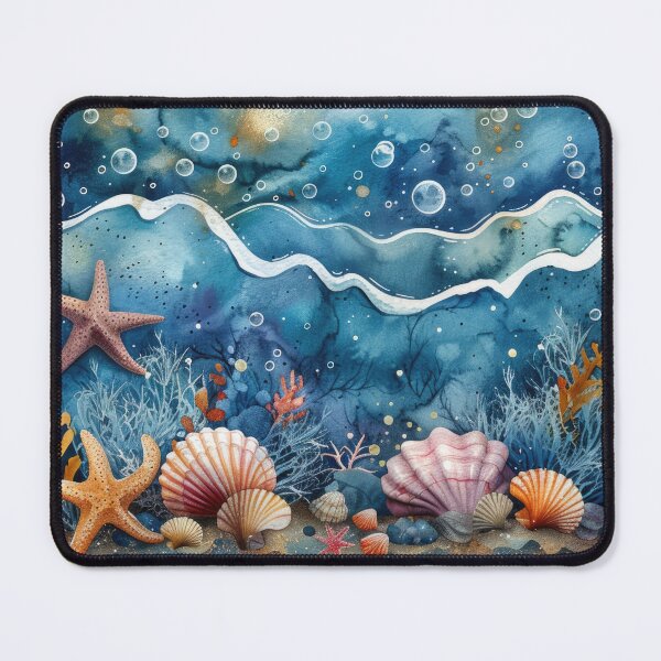 Item preview, Sunbeams & Seashells: A Whimsical Underwater Palace designed and sold by mushizaman.